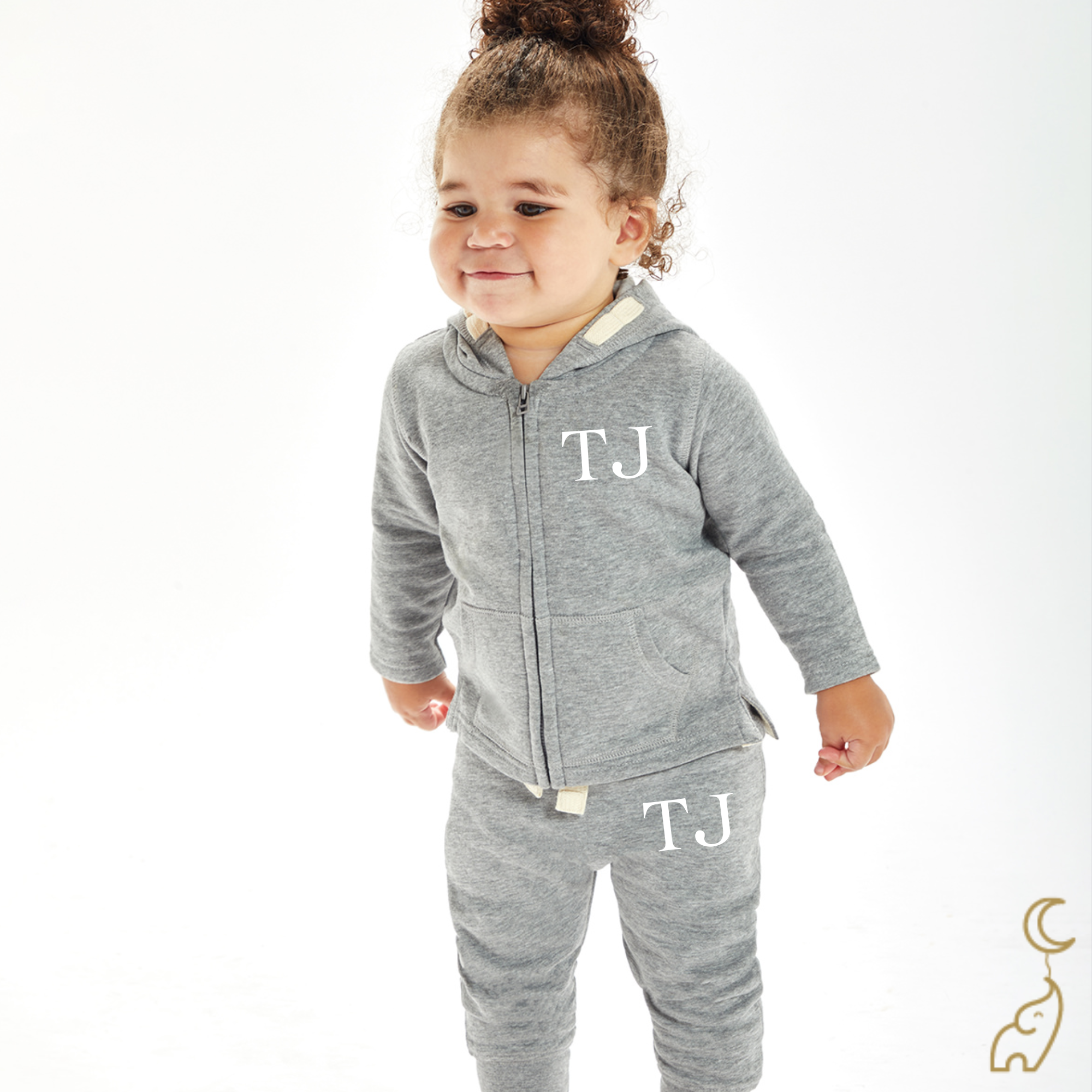 Personalised Three Piece Baby Toddler Tracksuit Set